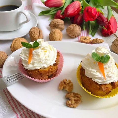 Easy Carrot Cupcakes