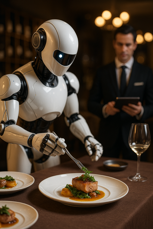 Robot Chefs & AI Sommeliers: The Automation Wave Hitting Fine Dining