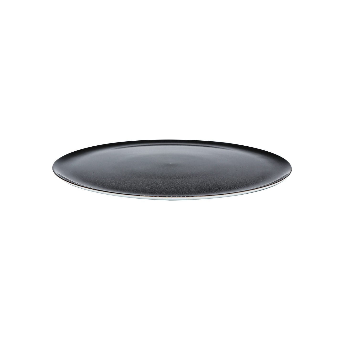 JL Coquet NOIR PAILLET? - Assiette plate, Slim 10.63 Inch SKU: SLI1034NPAIBLNC000