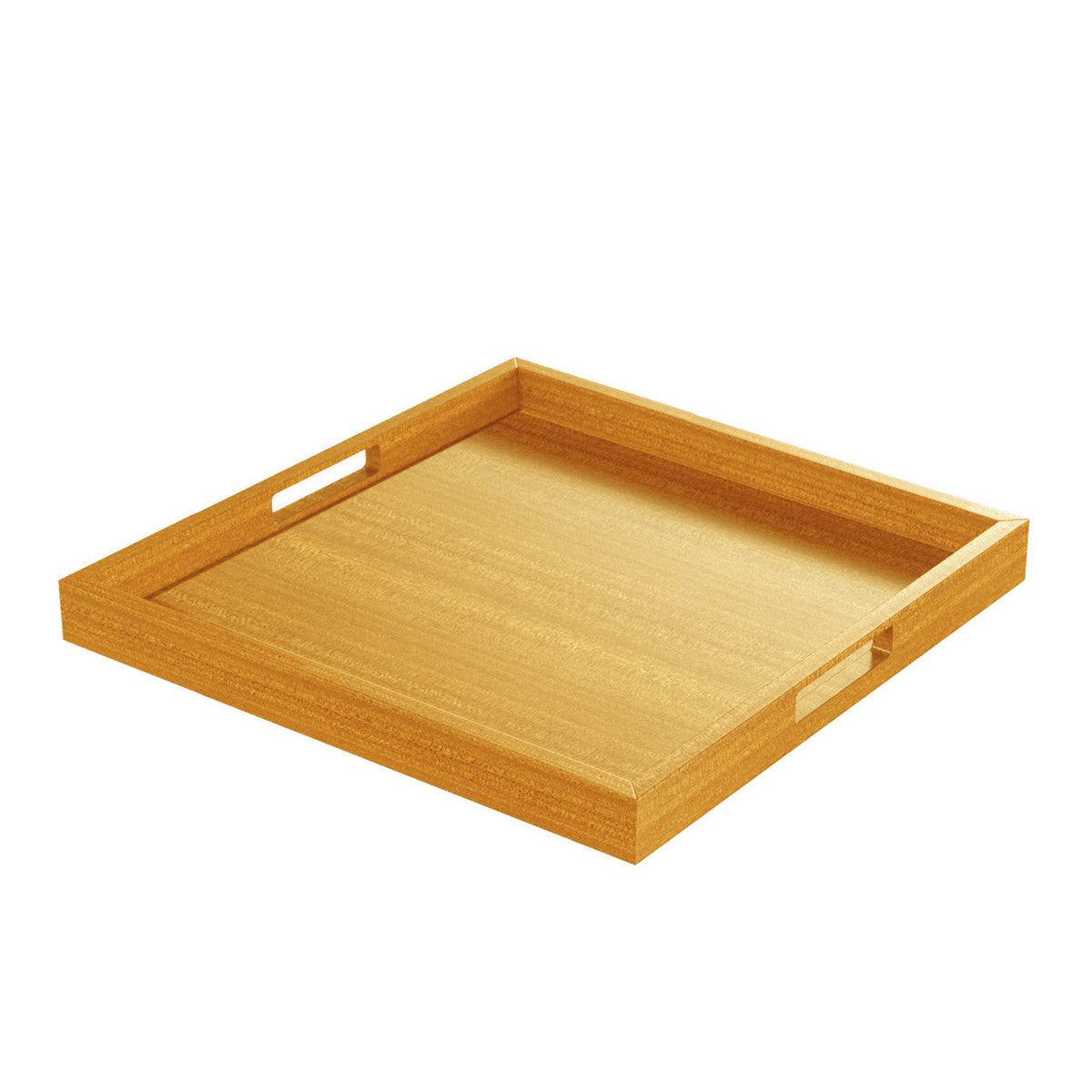 Oak Square Modern Tray