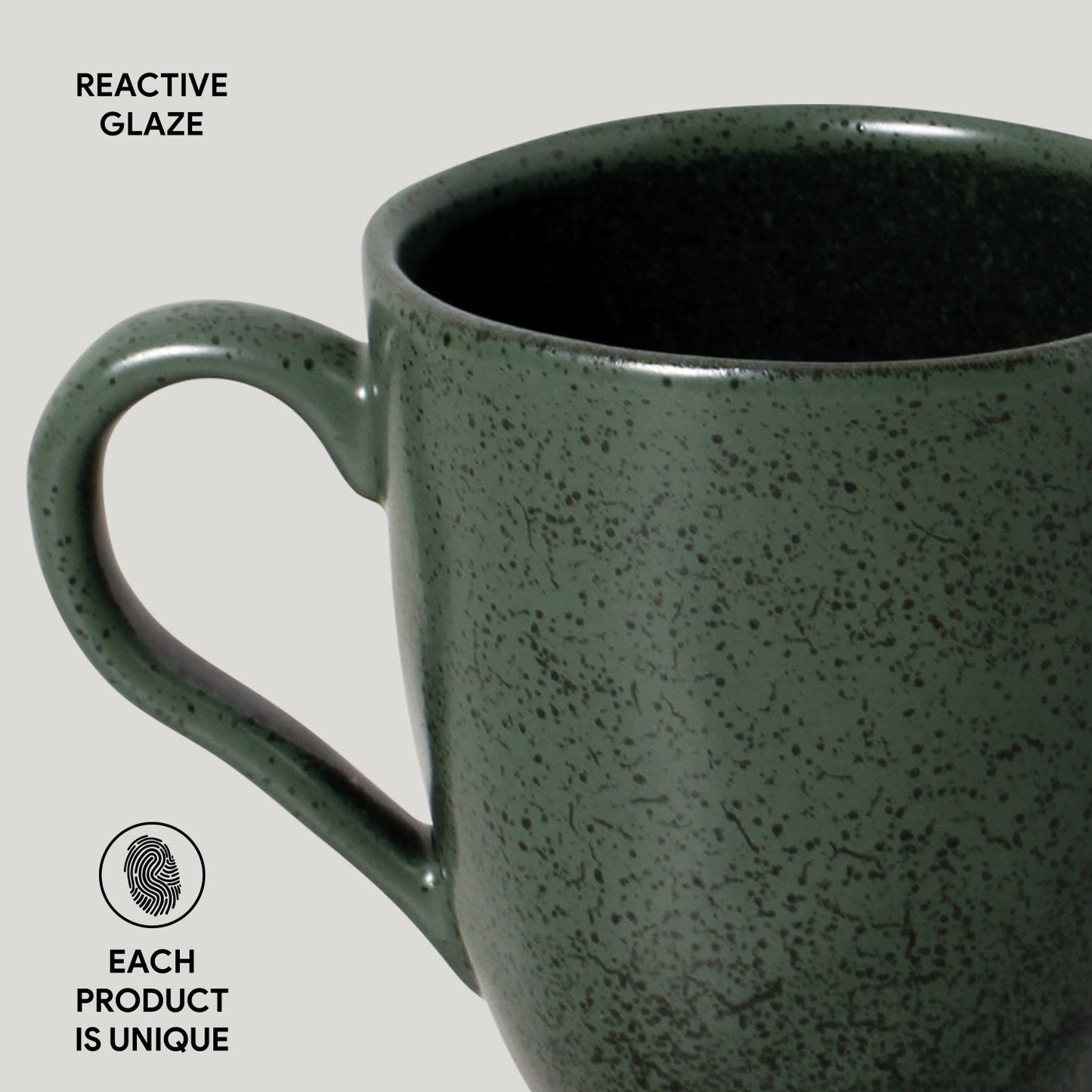 Porto Brasil GREENERY ORGANIC MUG dia. 9.23 oz. SKU: '1131495801
