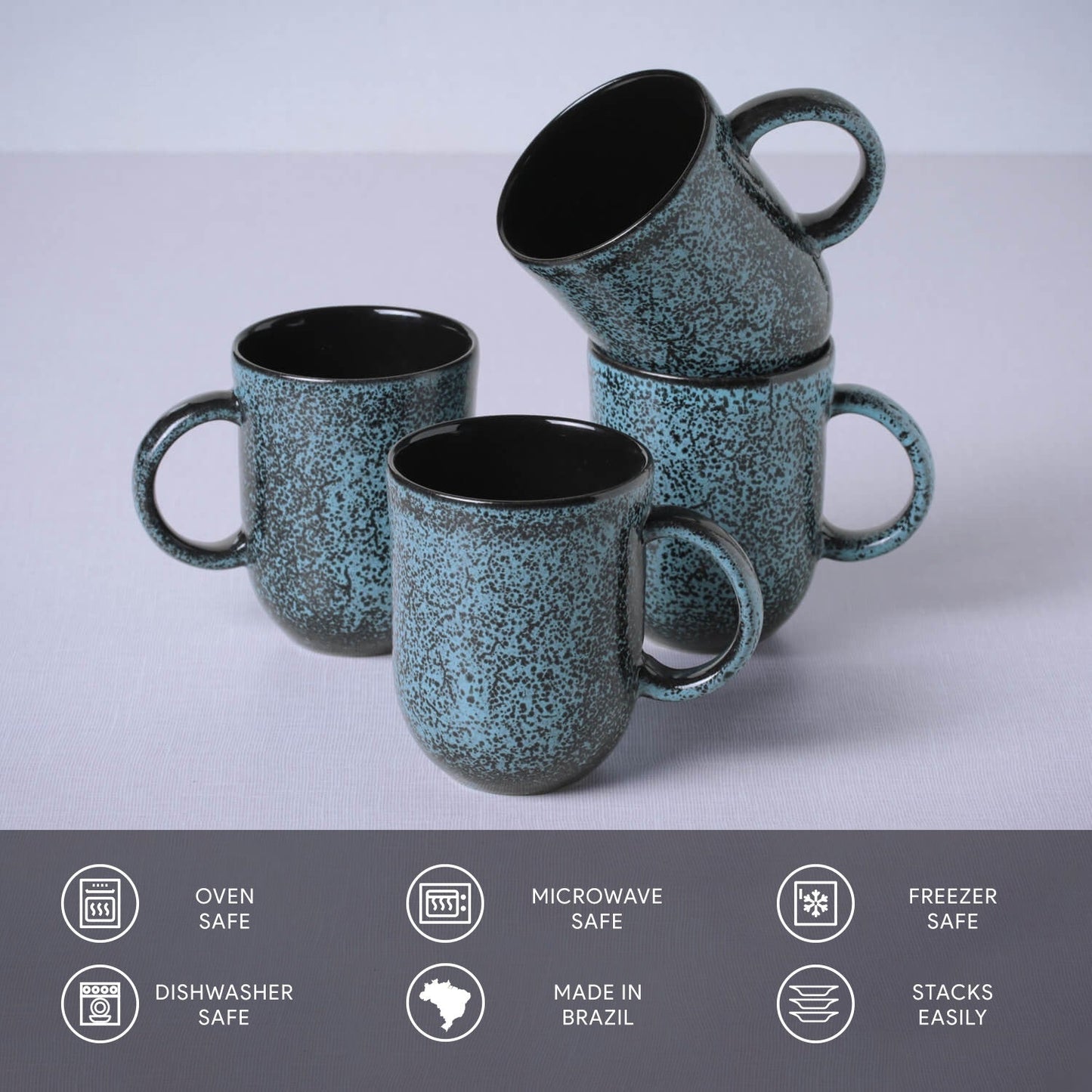 Porto Brasil NIGHT SKY COUP MUG dia. 11.16 oz. SKU: '1232677202