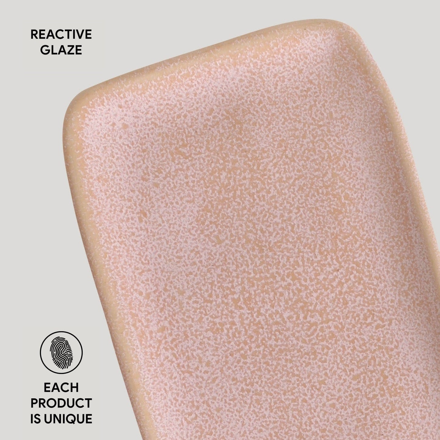 Porto Brasil LITCHI RECTANGULAR PR MEDIUM ORGANIC STONEWARE dia. 12.99x5.12" SKU: '14014109201