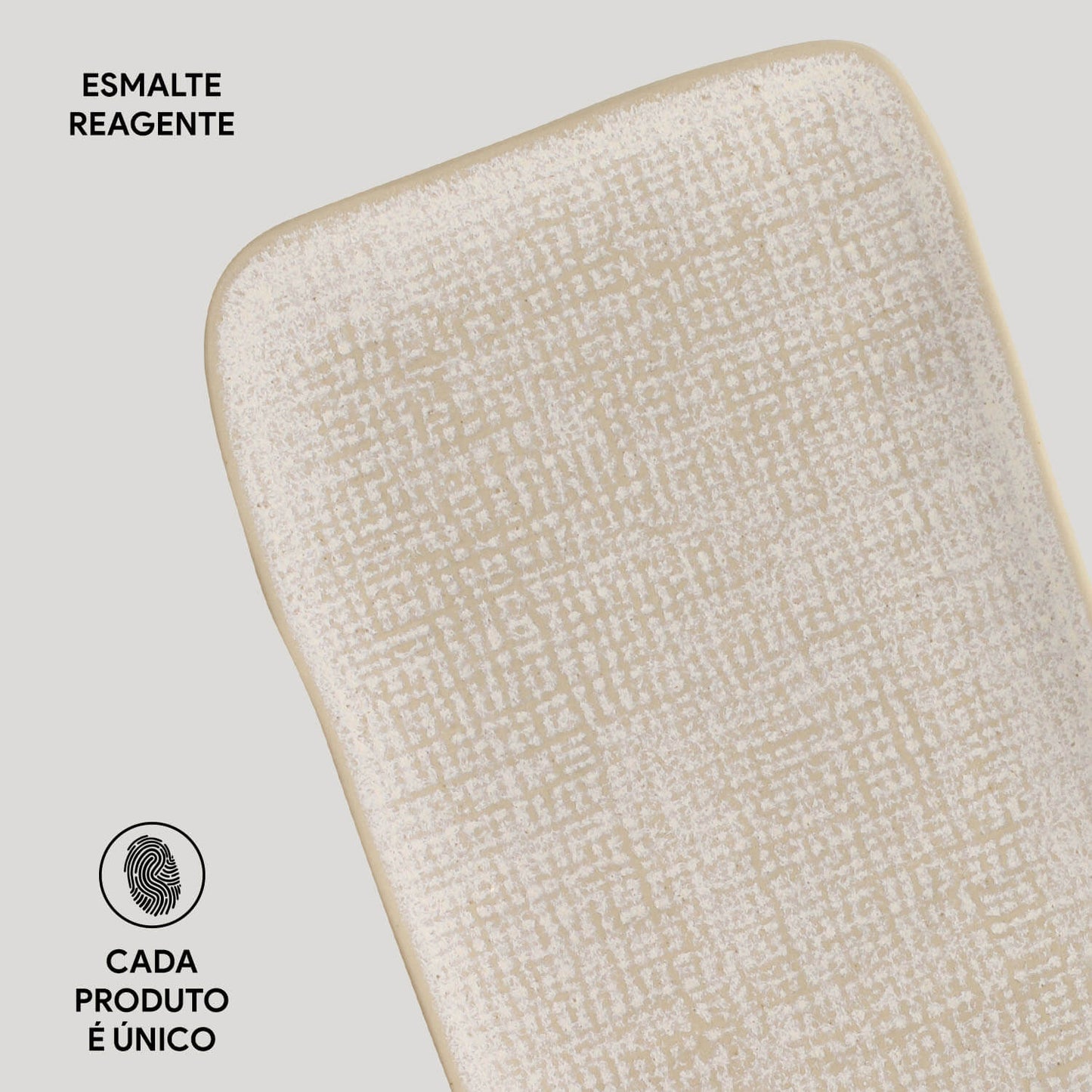 Porto Brasil LATTE RECTANGULAR PR MEDIUM JUTA dia. 10.63x6.3" SKU: '14064108501