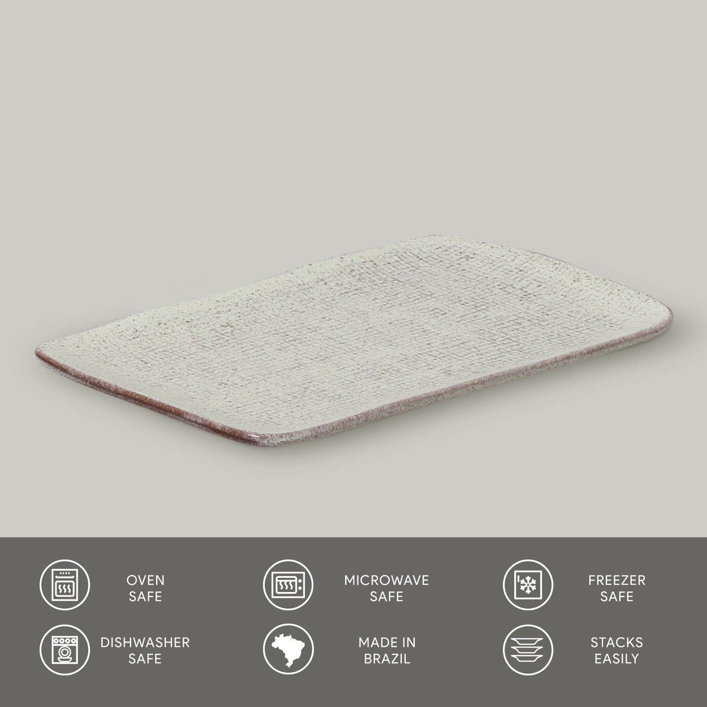 Porto Brasil PISTACHE RECTANGULAR PR MEDIUM JUTA dia. 10.63x6.3" SKU: '14064108801