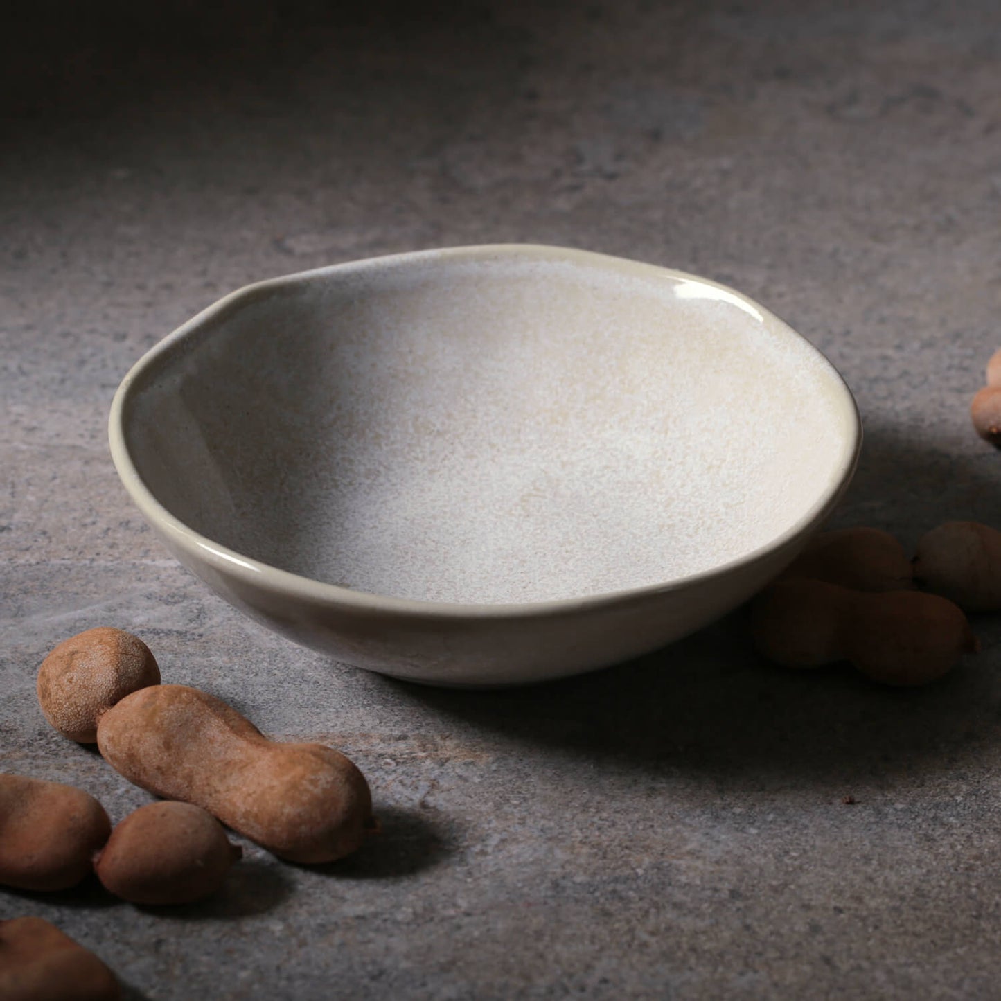 Porto Brasil LATTE BOWL ORGANIC STONEWARE dia. 6.9x2.2" SKU: '14314108501