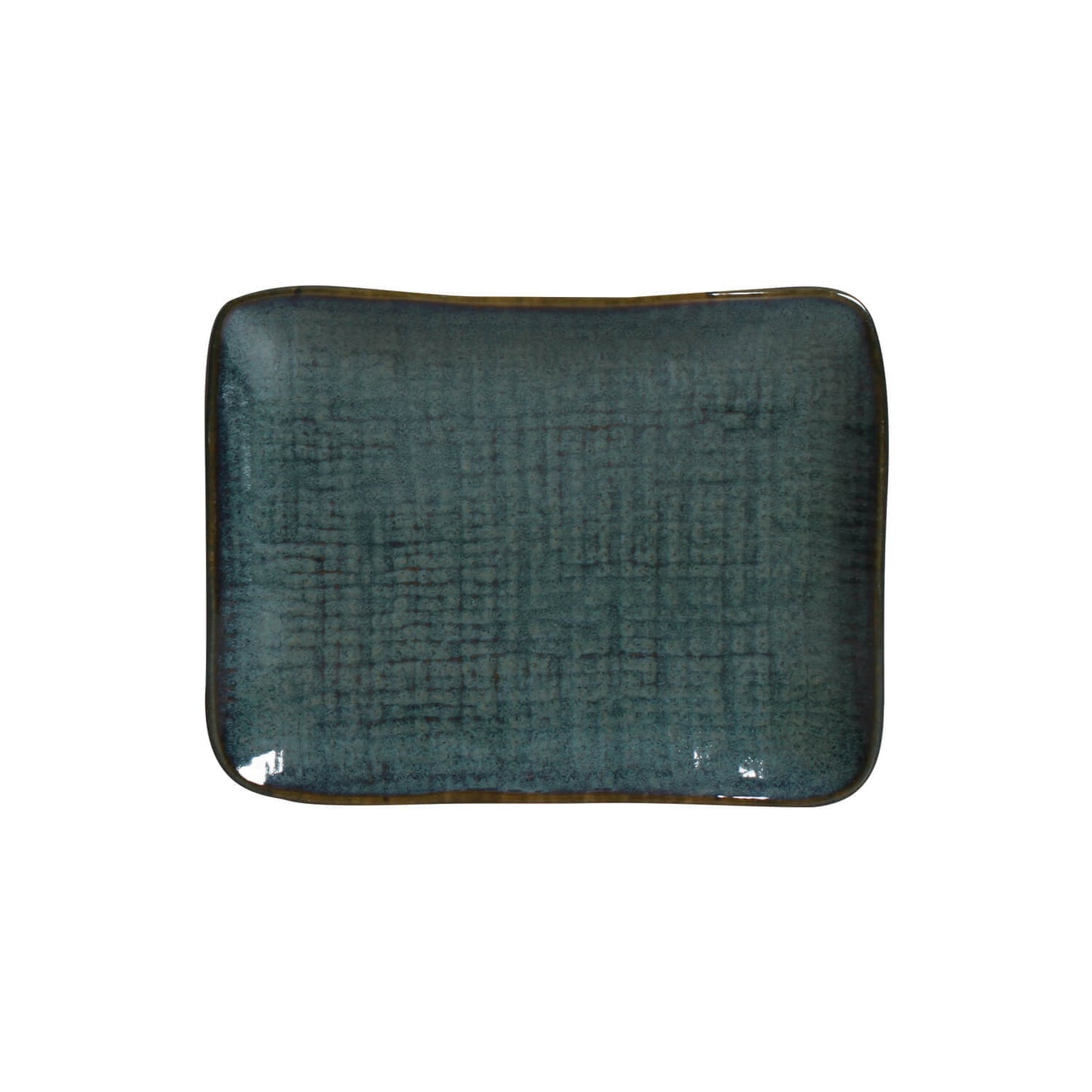 Porto Brasil OCEANO RECTANGULAR PR JUTA STONEWARE dia. 7.08x5.51" SKU: '15064106701