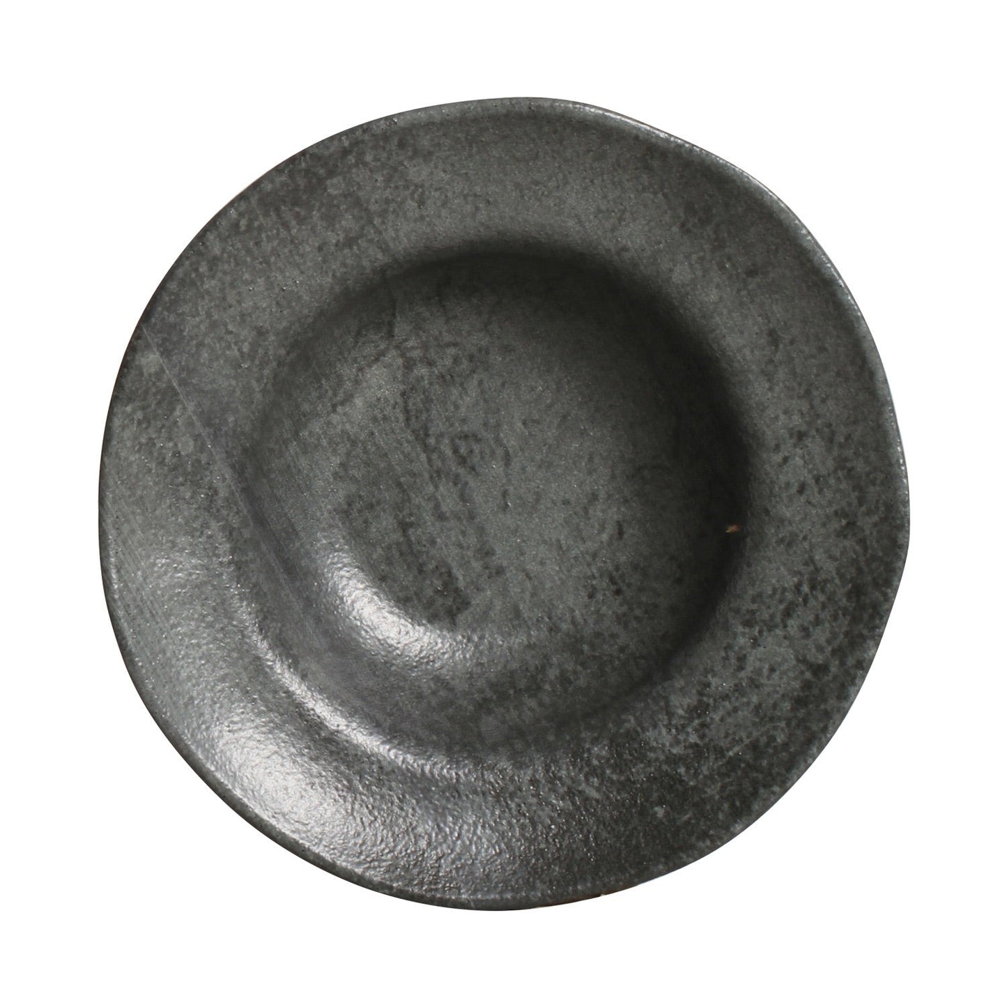 Porto Brasil CHROMIUM DEEP RIM PLATE STONEWARE dia. 7.48x2.17" SKU: '16014115901