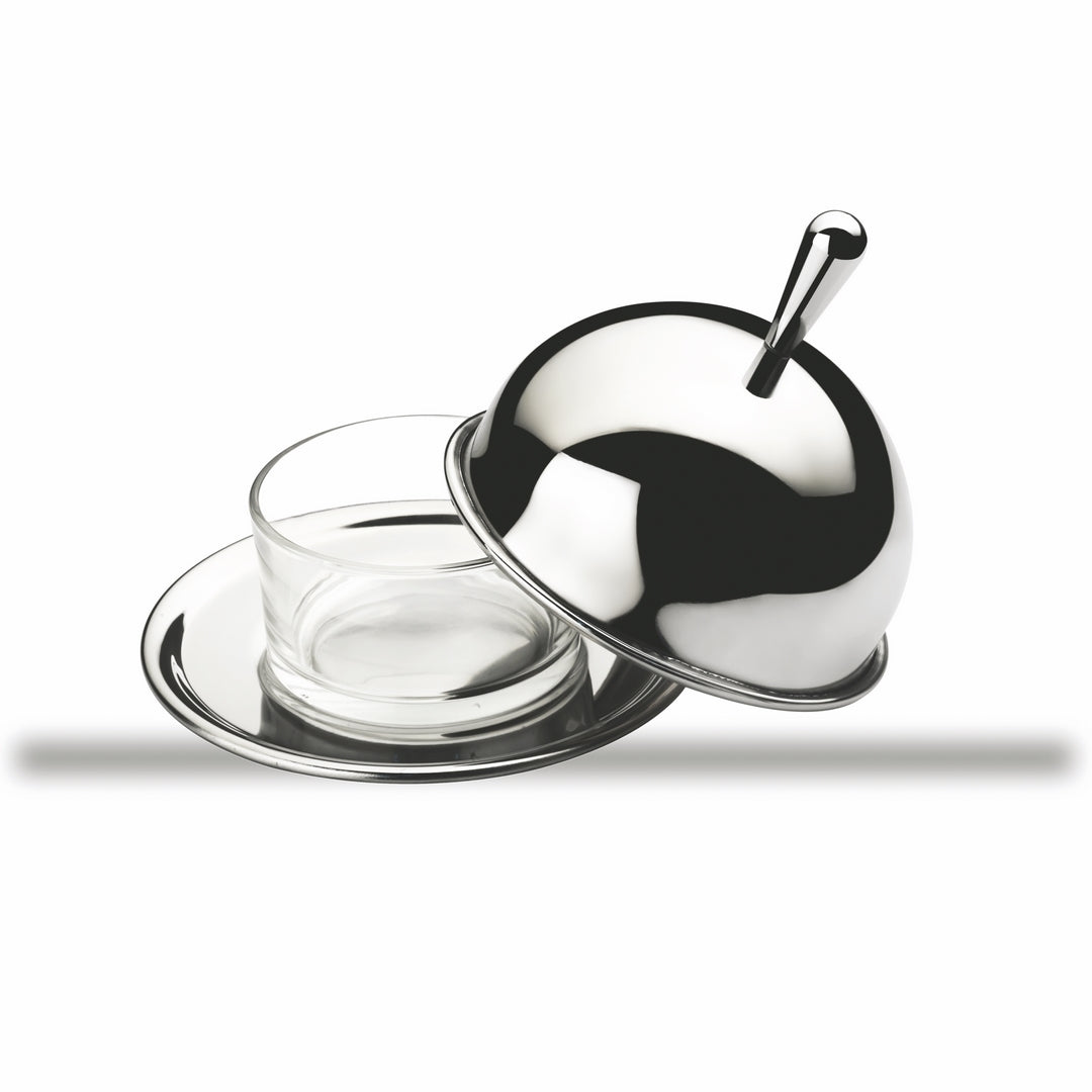Macaroons Server; D: 5-7/8" H: 4-1/2"