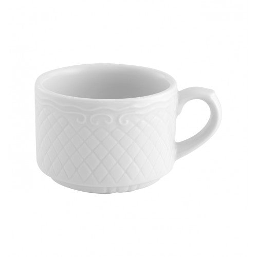 Vista Alegre Escorial White - Coffee Cup 510/10 SKU: 21078462