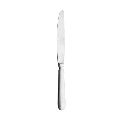 Dessert knife solid handle 8" 1/4 8? 1/4