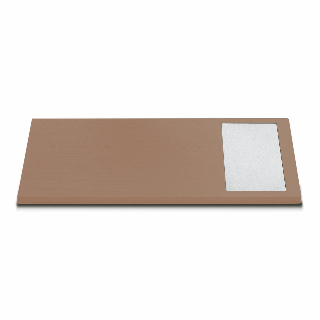 Wenge Wood Finish Rect. Place Mat; L: 15" W: 11" Walnut
