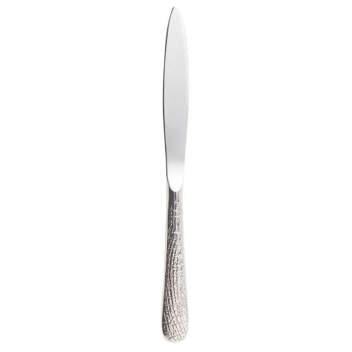 Table knife solid handle serrated 9? 1/4
