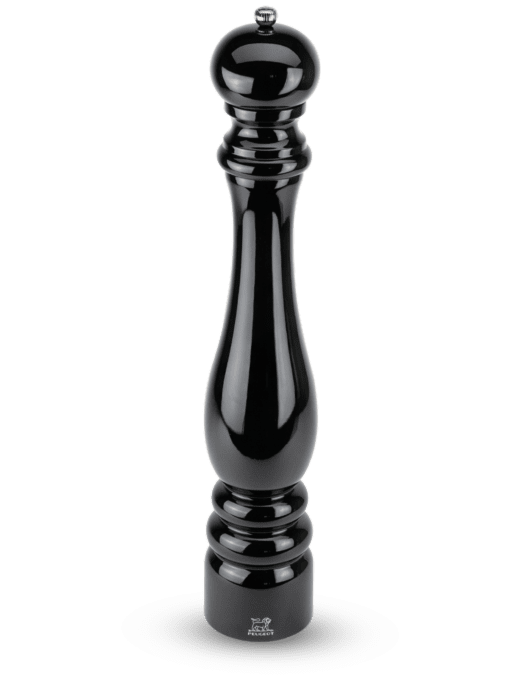 Peugeot Paris Pepper Mill Wood Black Lacquered 50 cm - 20in SKU: '30407