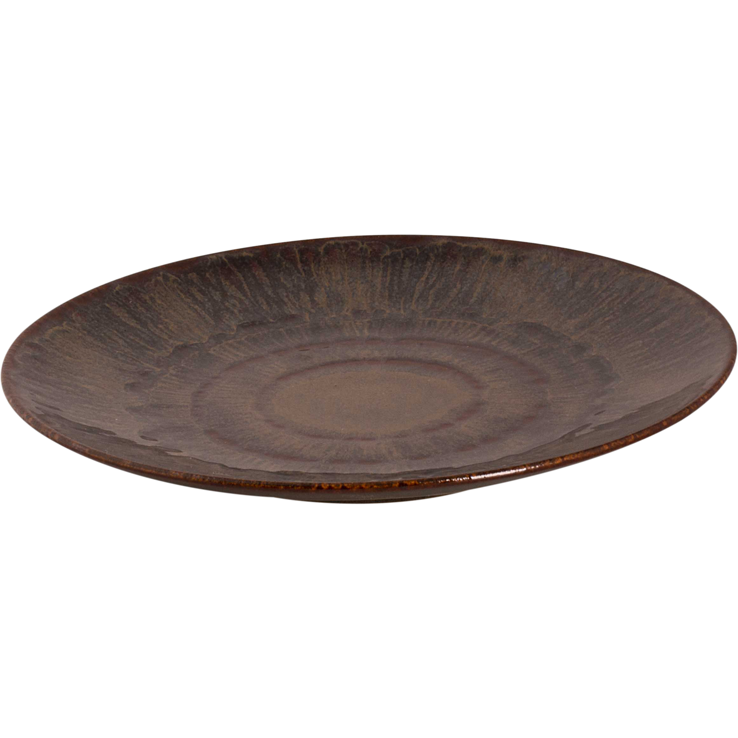 Plate_coupe_Palmer_Victory_21_cm_Brown_Stoneware_Stück_e__1_stuk_s_