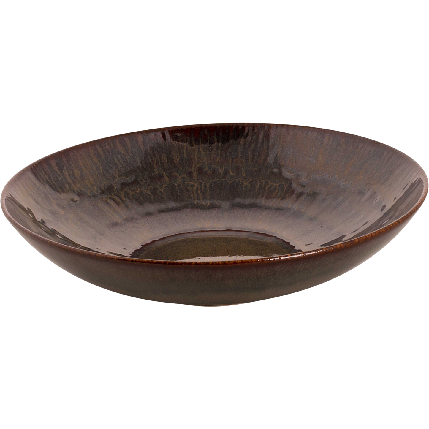 Plate_coupe_deep_Palmer_Victory_22_cm_Brown_Stoneware_piece_s__1_stuk_s_