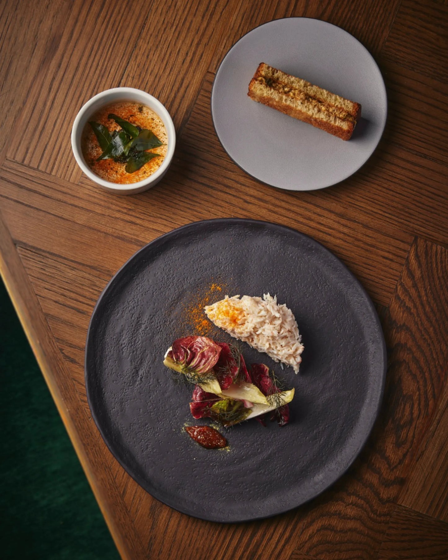 Revol YLI BREAD PLATE 15,5CM Matt slate style SKU: '656379