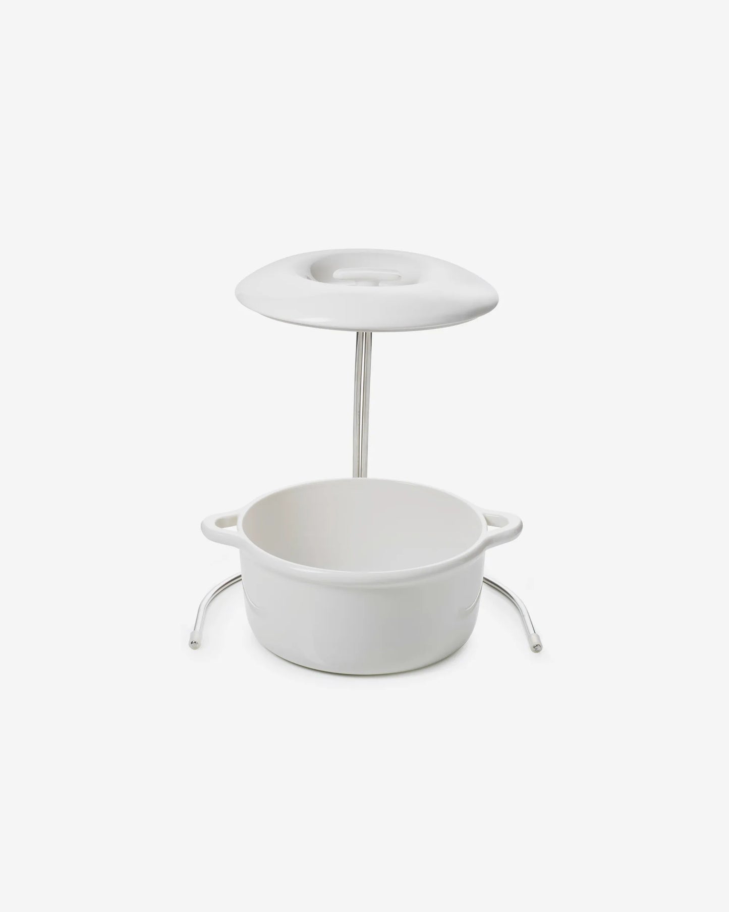 Revol BOMBANCE ROUND COCOTTE 19CM OVEN WITH PORCELAIN LID Alabaster white SKU: '660130