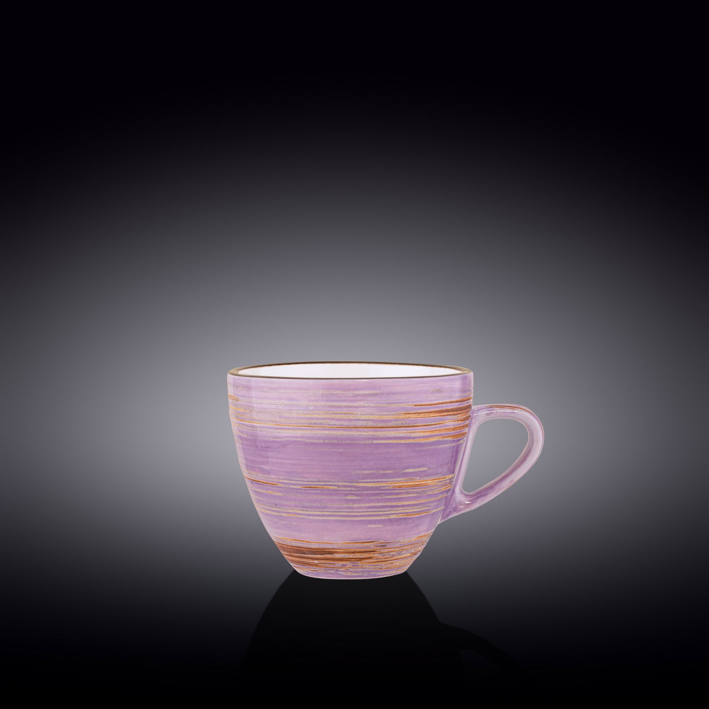 Violet / Lavender Porcelain Coffee / Tea Cup 10 OZ / WL-669736/A