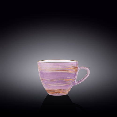 Violet / Lavender Porcelain Coffee / Tea Cup 10 OZ / WL-669736/A
