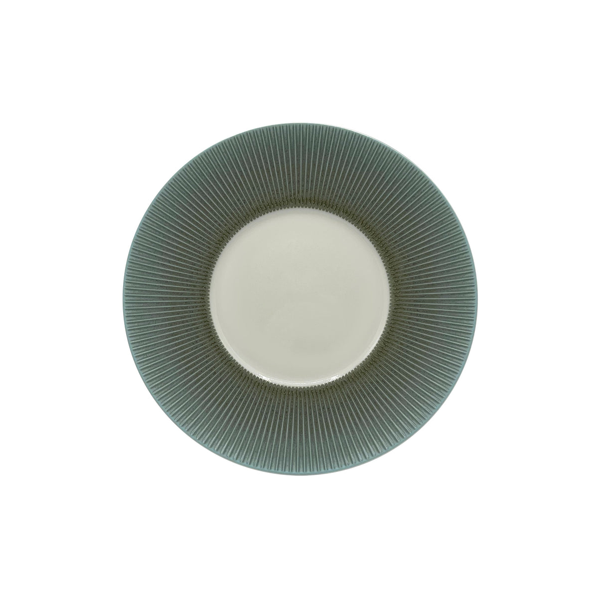 JL Coquet TODRA Vert - Assiette ? dessert, Bol?ro 5.12 Inch SKU: BOL1028TVERCREM000
