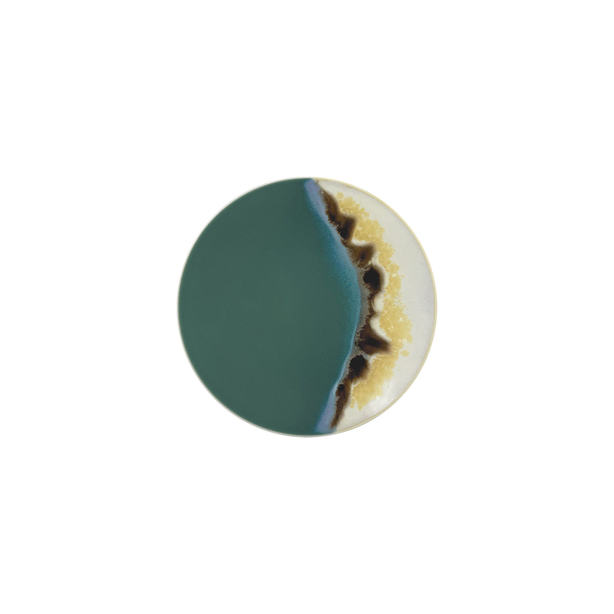 JL Coquet PAYSAGE Iriomote - Assiette ? pain 6.1 Inch SKU: AGO1008IRIOCREM000