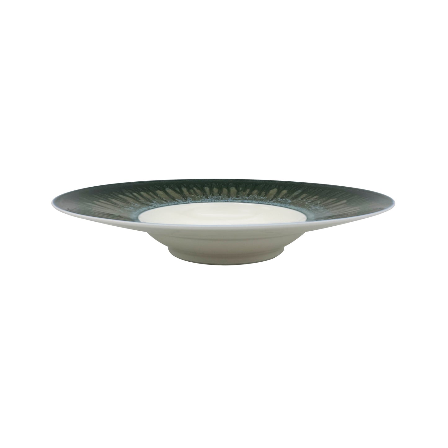 JL Coquet CYCLONE - Assiette creuse ? aile JDC 10.63 Inch SKU: JDC1052CYCLCREM000