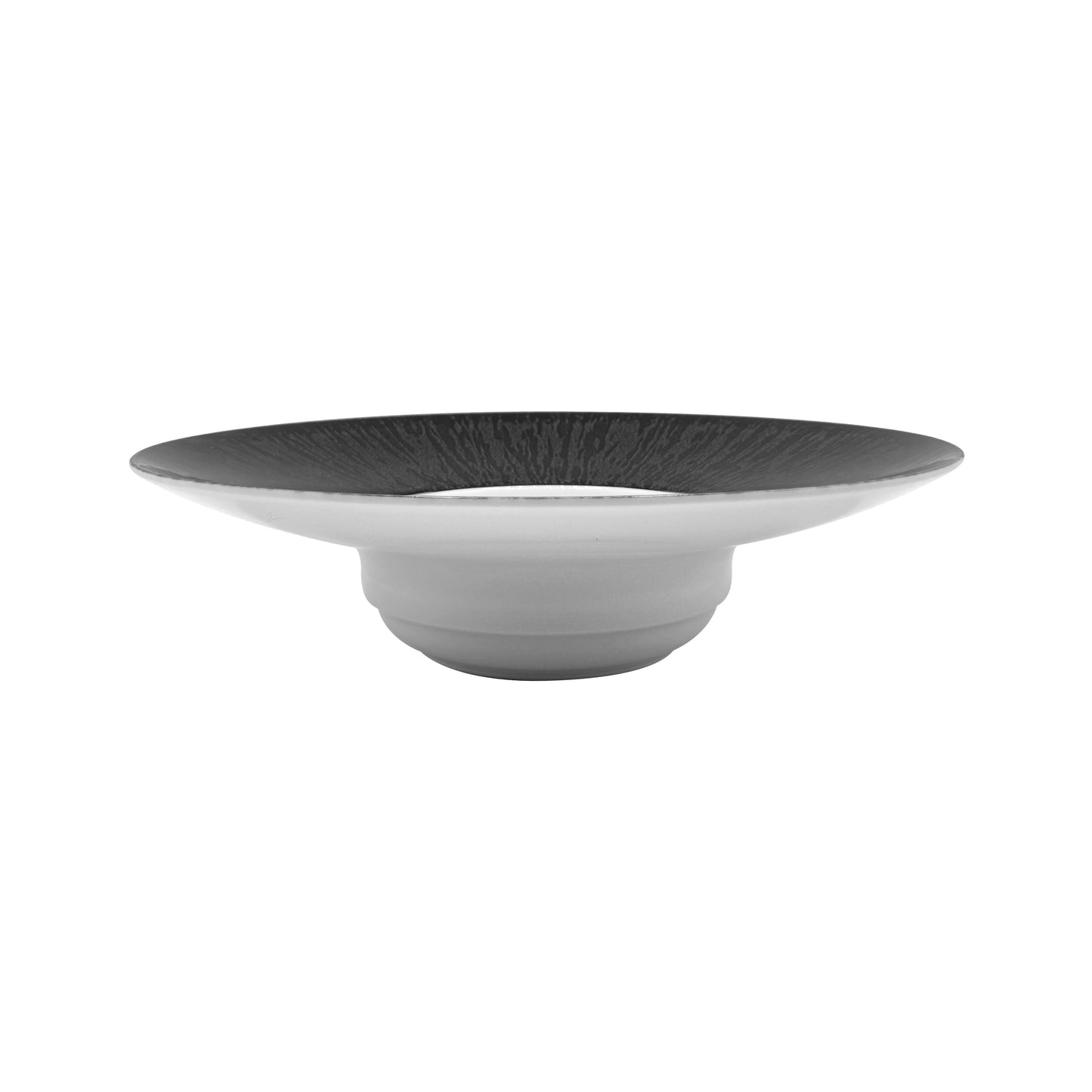 JL Coquet LES HEURES DE LA NUIT - Assiette creuse ? aile GM 10.24 Inch SKU: HOR1023HDLNBLNC000