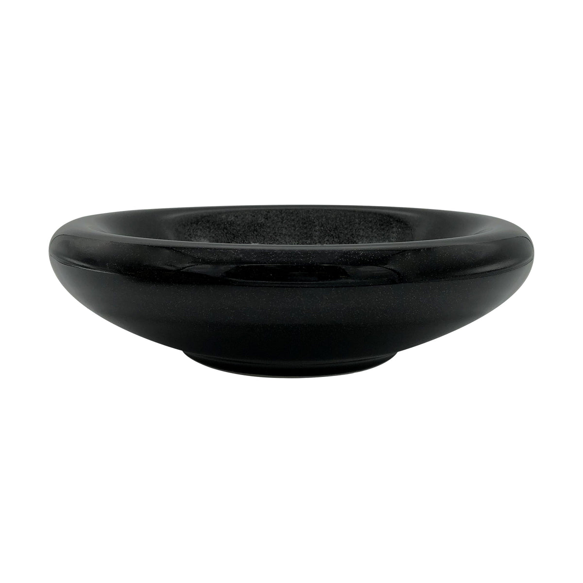 JL Coquet NOIR PAILLET? - Assiette creuse Bubble 9.45 Inch SKU: BUB1088NPAINPAI000