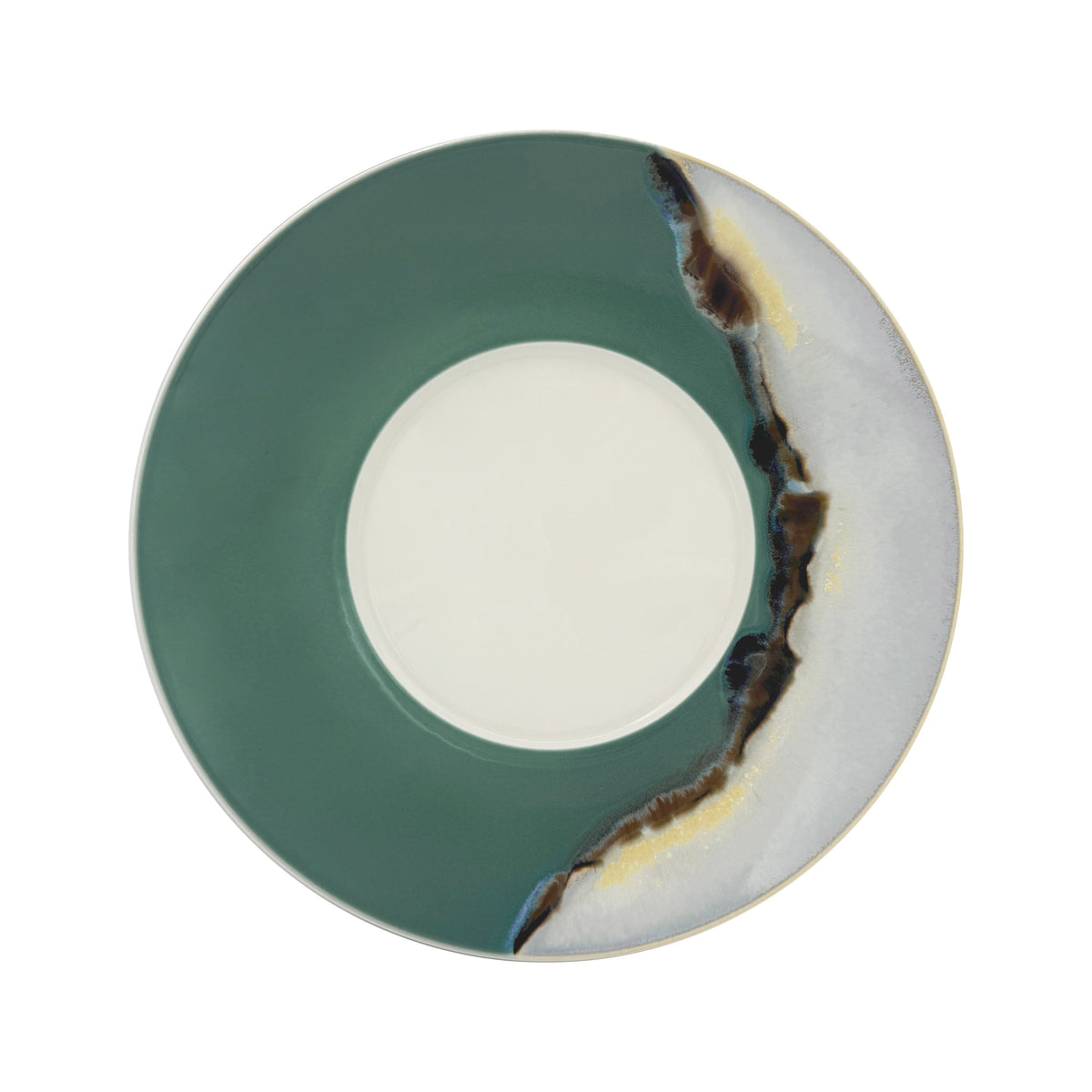 JL Coquet PAYSAGE Iriomote - Assiette plate 10.63 Inch SKU: HOR1039IRIOCREM000
