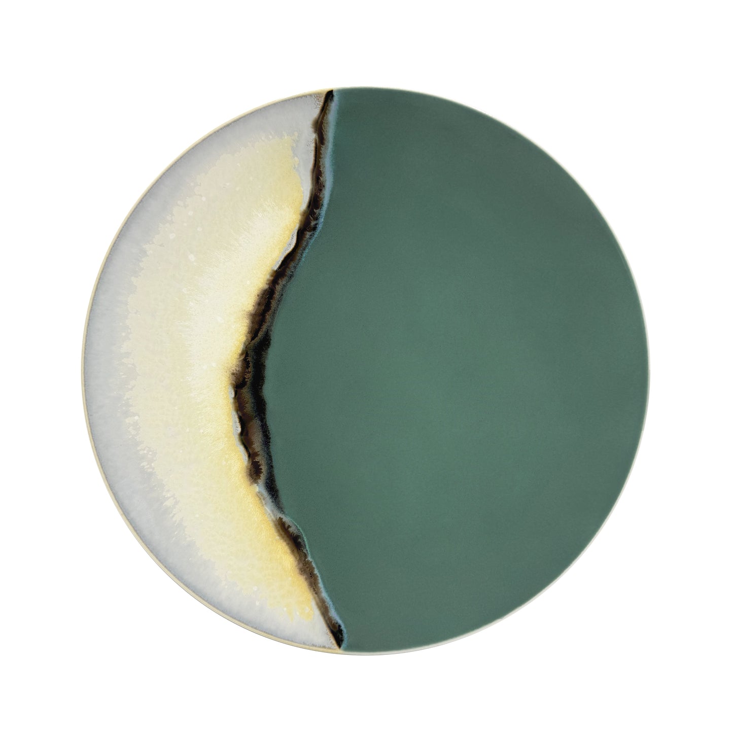 JL Coquet PAYSAGE Iriomote - Assiette plate 10.63 Inch SKU: AGO1034IRIOCREM000