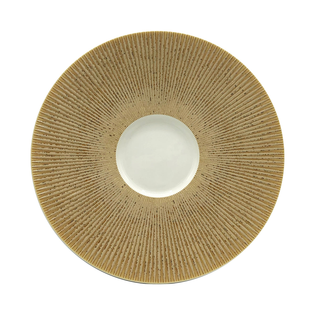 JL Coquet SONG Ocre - Assiette Mise en bouche, Bol?ro 3.94 Inch SKU: BOL1031OCRECREM000