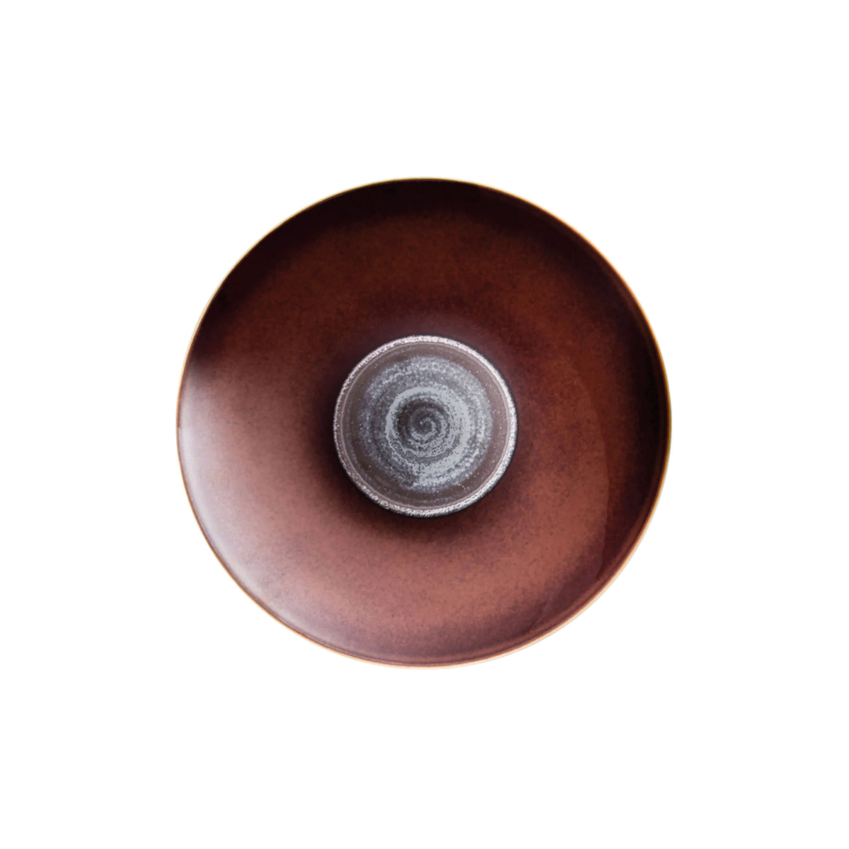 JL Coquet TELLURE Pourpre - Assiette ? dessert 8.27 Inch SKU: AGO1028TEPOBLNC000