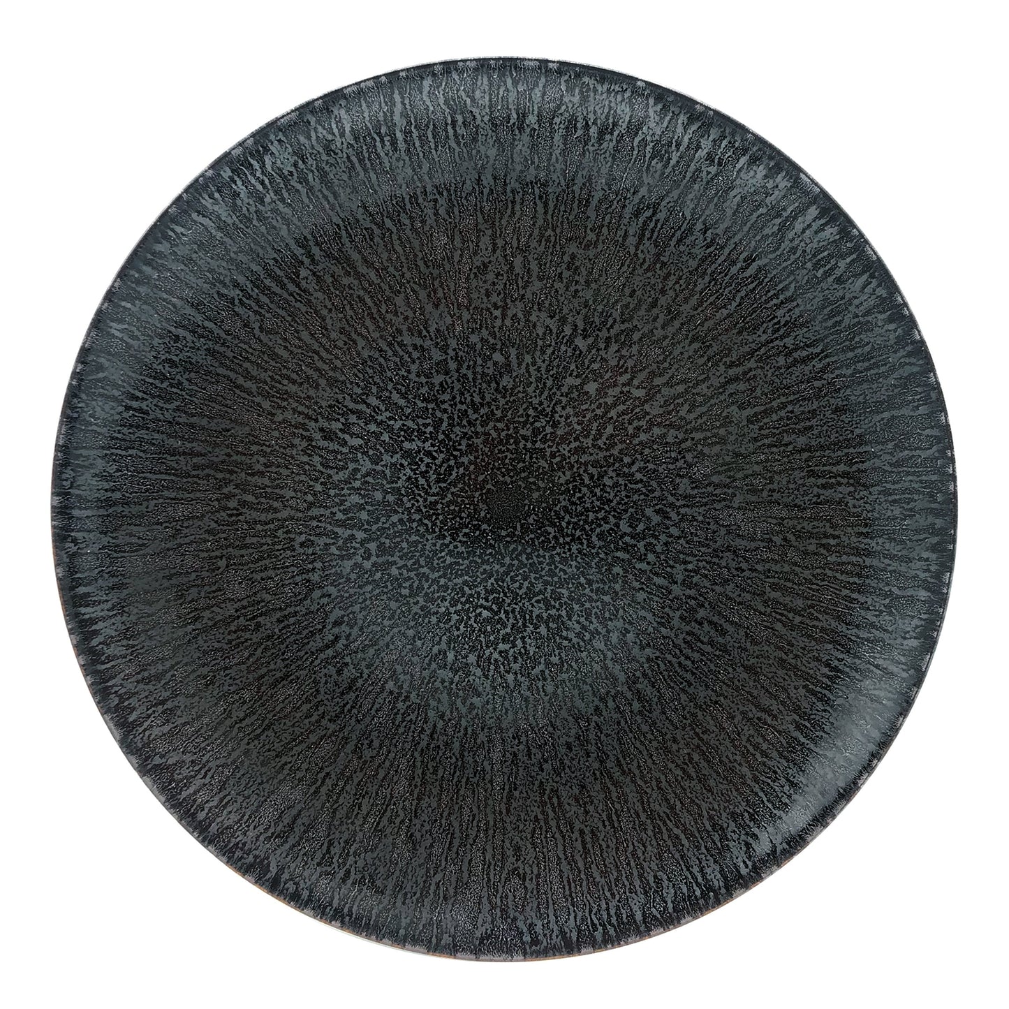 JL Coquet LES HEURES DE LA NUIT - Assiette de pr?sentation 12.6 Inch SKU: AGO1039HDLNBLNC000