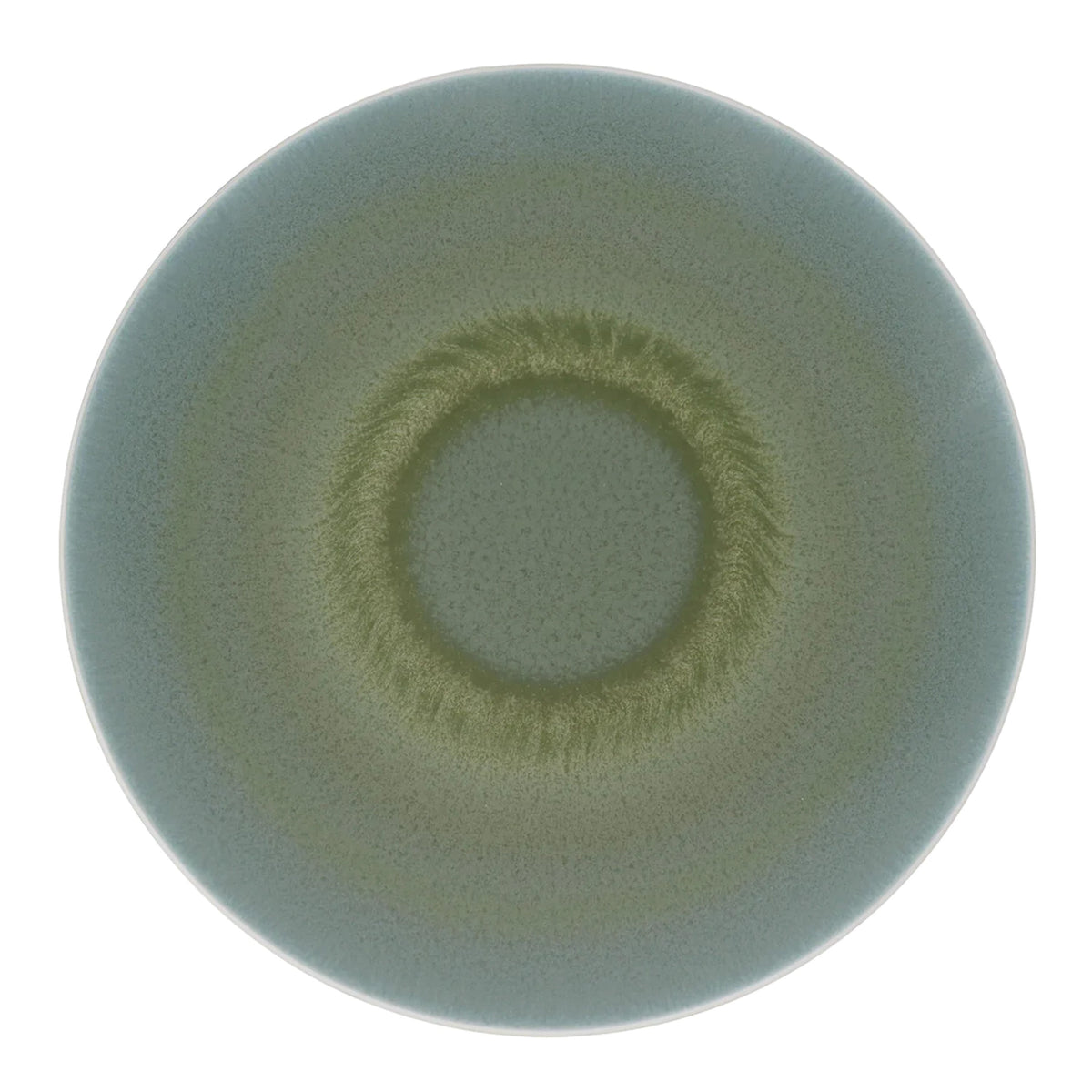 JL Coquet TODRA Vert - Assiette de pr?sentation 12.6 Inch SKU: AGO1039TVERCREM000