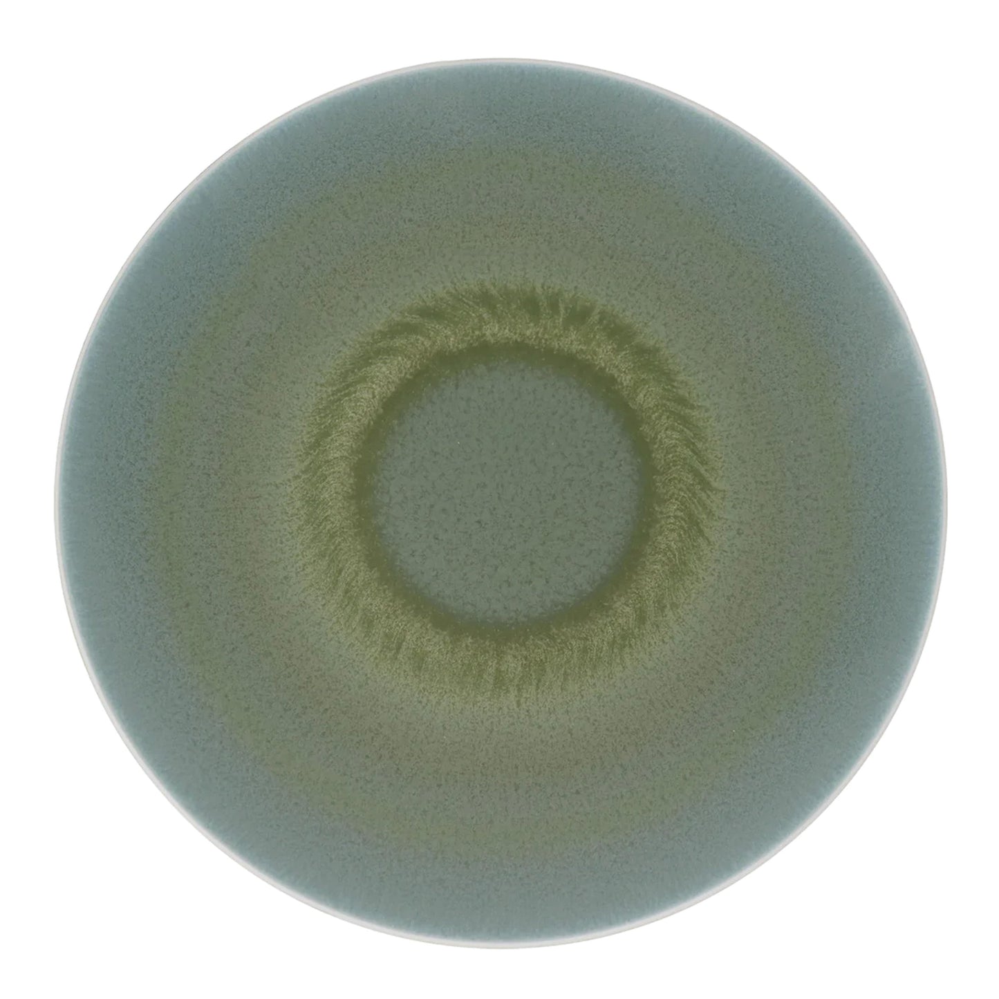 JL Coquet TODRA Vert - Assiette de pr?sentation 12.6 Inch SKU: AGO1039TVERCREM000