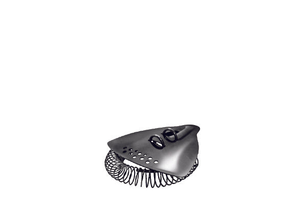 Barray 4.75" Strainer - Black