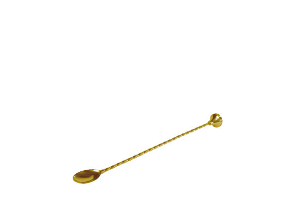 Prostirrer 12" Spoon And Muddler - Gold