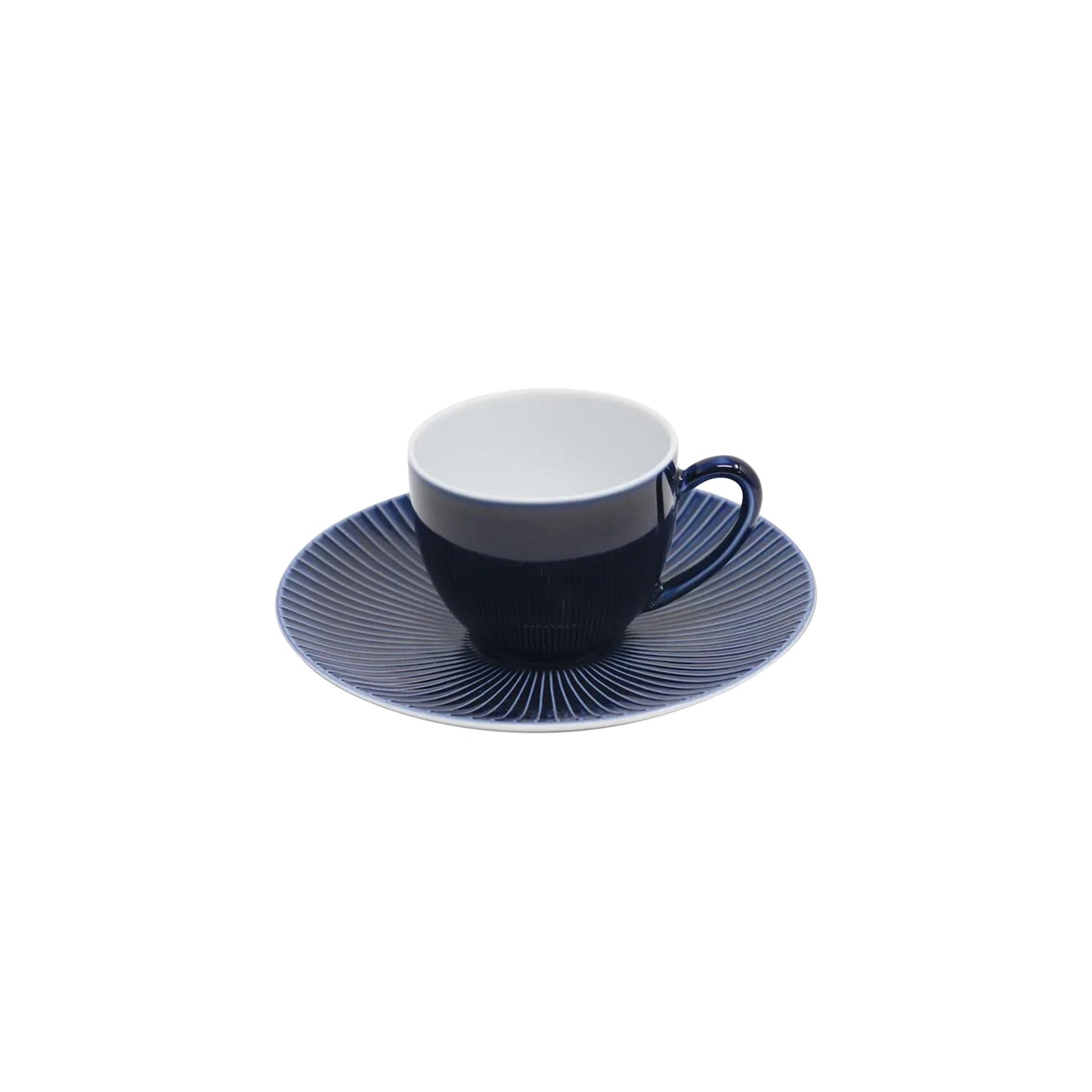JL Coquet BLUE - Tasse caf? & soucoupe 4.06 OZ SKU: HOR3015BLUEBLNC000