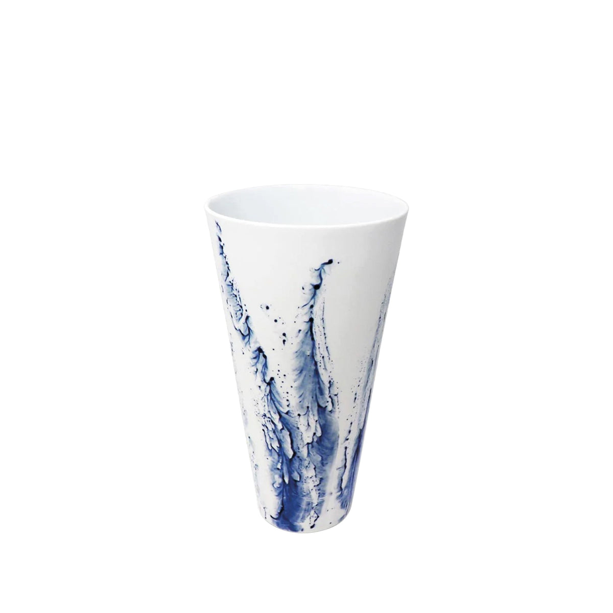 JL Coquet BLUE IMPRESSION - Vase droit MM 11.81 Inch SKU: ACC6139BIMPBLNC000