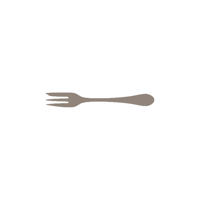Cocktail Fork Mirror Finish: 5829