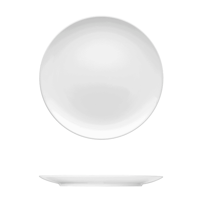 Round Plate | Catalog Number: 047 0030 | Dimensions: 8 1/4 in (21 cm)