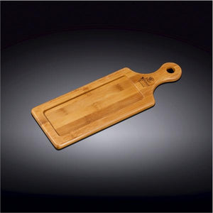 Bamboo Tray 11" inch X 3.75" inch | For Appetizers / Barbecue / Burger Sliders