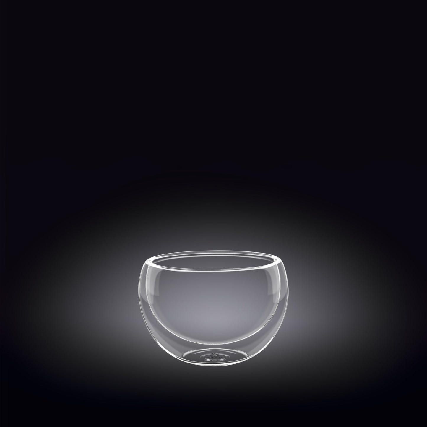 Set Of 6 Double-Wall Vacuum Sealed Thermo Glass Bowl 1.7 Fl Oz | 50 Ml