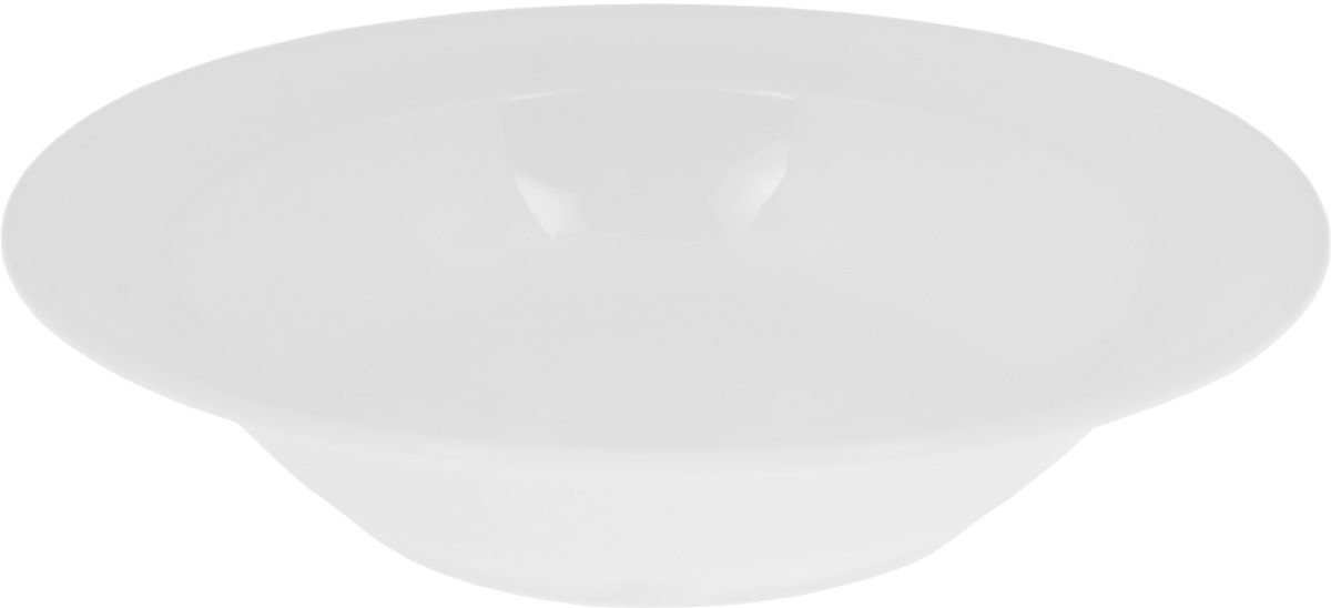Set Of 6 White Soup Plate 9" inch | 23 Cm 20 Oz | 585 Ml