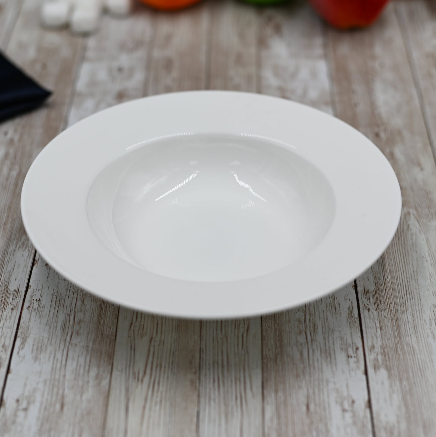 Fine Porcelain Deep Plate 8" | 20 Cm 11 Oz | 325 Ml WL-991216/A