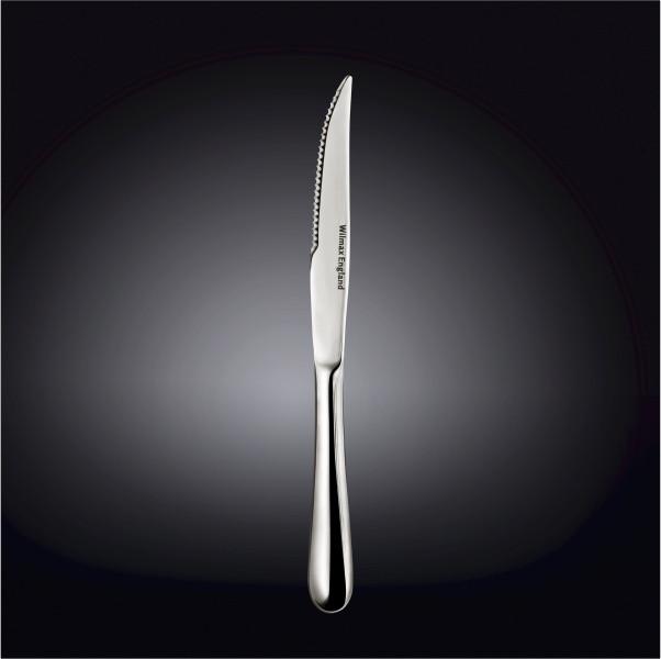 High Polish Stainless Steel Steak Knife 9.25" | 23.5 Cm White Box Packing WL-999115/A