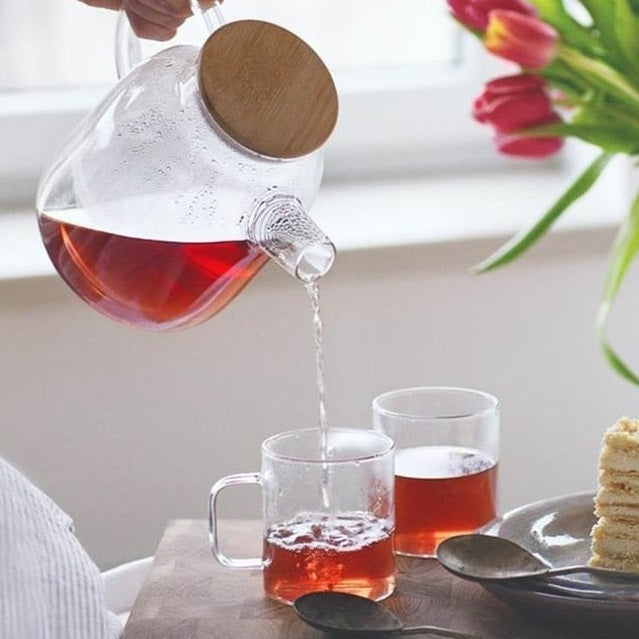 3 Piece Thermo Glass Asian Tea Entertaining Set For 2 WL-555062