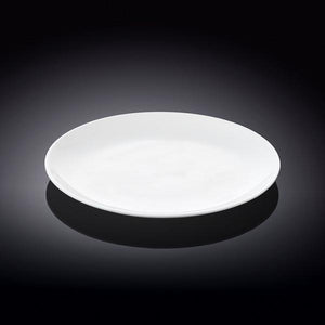Fine Porcelain Rolled Rim Dessert Plate 7" | 18 Cm WL-991012/A