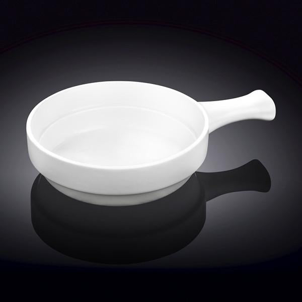 BAKING DISH WITH HANDLE 6" | 15 CM
10 OZ | 300 ML - WILMAX PORCELAIN WILMAX